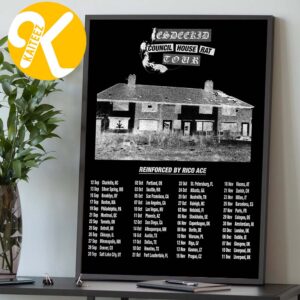 EsDeeKid Council House Rat Tour 2026 Tour Dates Home Decor Poster Canvas