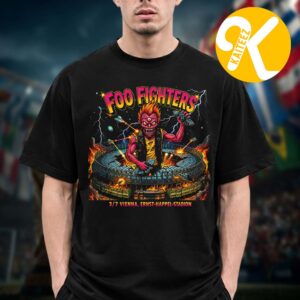 Foo Fighters Event Tee Vienna AT At Ernst Happel Stadion In Vienna AT On July 3 2026 Unisex T-Shirt