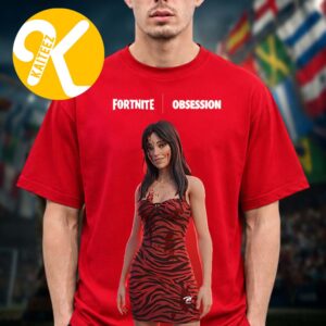 Fortnite x Obsession Bundle Concept Nikki Red Unisex T-Shirt