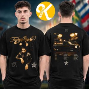 Fuerza Regida Merch This Is Our Dream Tour 2026 Photo Band Tour Dates Two Sided Unisex T-Shirt