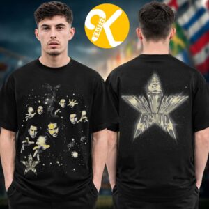 Fuerza Regida Merch This Is Our Dream Tour 2026 To The Moon Two Sided Unisex T-Shirt