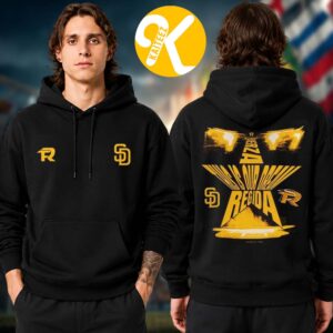 Fuerza Regida x San Diego Padres Merch This Is Our Dream Tour 2026 Logo Two Sided Unisex T-Shirt