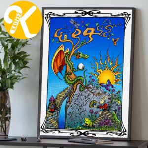 Goose The Band At Leader Bank Pavilion In Boston MA On June 30 – July 1 2026 Home Decor Poster Canvas