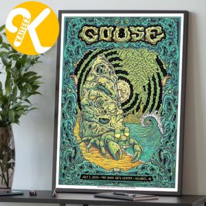 Goose The Band At PNC Bank Arts Center In Homdel NJ On July 2 2026 Home Decor Poster Canvas