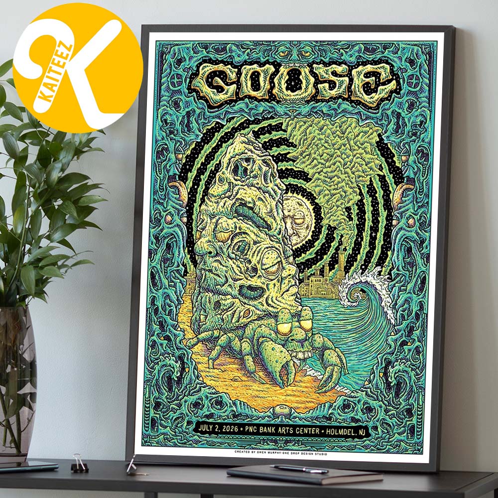 Goose The Band At PNC Bank Arts Center In Homdel NJ On July 2 2026 Home Decor Poster Canvas Goose The Band At PNC Bank Arts Center In Homdel NJ On July 2 2026 Home Decor Poster Canvas