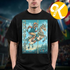 Goose The Band SPAC Limited Edition Poster At Saratoga Performing Arts Center New York On July 3 4 2026 Unisex T-Shirt