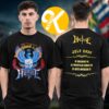 Kanye West Live At Alamodome On July 4 2026 Star Black Two Sided Unisex T-Shirt Kanye West Live At Alamodome On July 4 2026 Star Black Two Sided Unisex T-Shirt