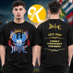 Hagane Merch 2026 The Journey To Germany And Spain On July 2026 Tour Dates Two Sided Unisex T-Shirt