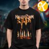 Halestorm Merch Logo Black Unisex T-Shirt