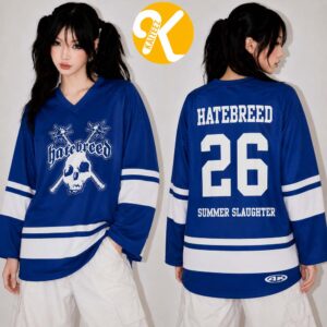 Hatebreed Toronto Exclusive Jersey Summer Slaughter Tour 2026 Hockey Jersey