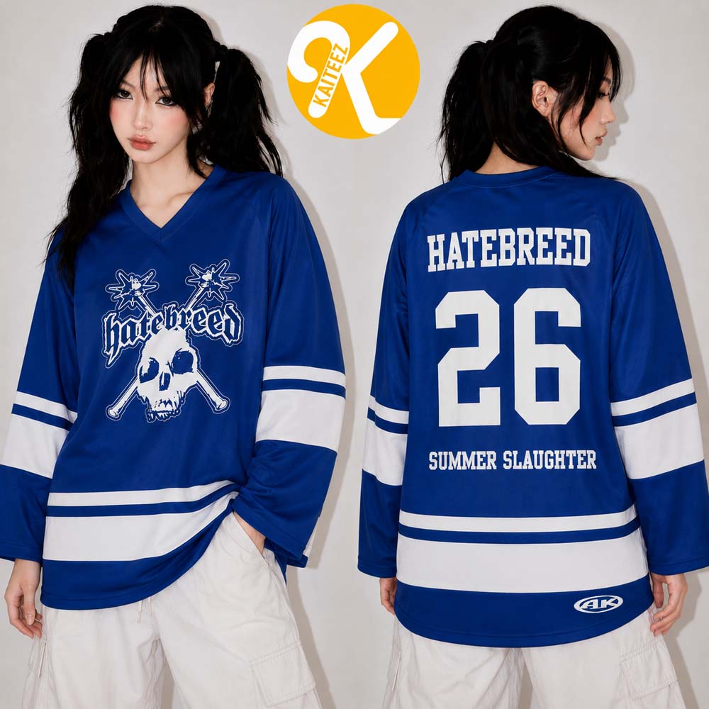 Hatebreed Toronto Exclusive Jersey Summer Slaughter Tour 2026 Hockey Jersey Hatebreed Toronto Exclusive Jersey Summer Slaughter Tour 2026 Hockey Jersey