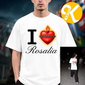 I Love Rosalia Alexa Demie Wear LUX Tour 2026 Unisex T-Shirt