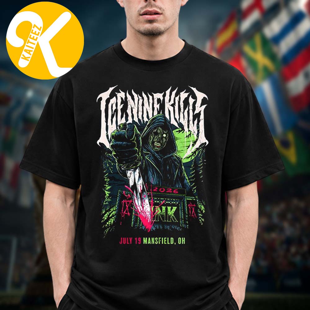 Ice Nine Kills Exclusive Event Tee Inkcarceration In Mansfield OH On July 19 2026 Unisex T-Shirt Ice Nine Kills Exclusive Event Tee Inkcarceration In Mansfield OH On July 19 2026 Unisex T-Shirt
