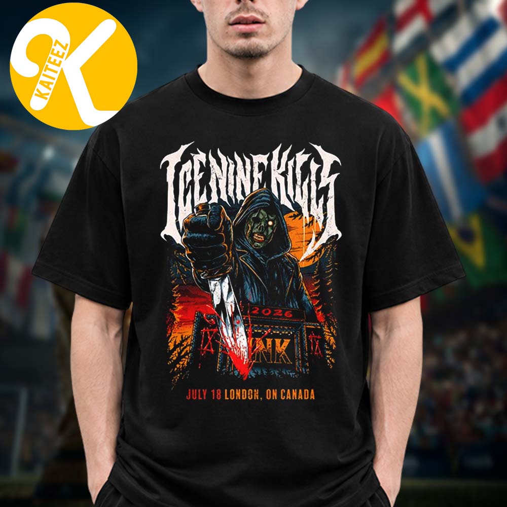 Ice Nine Kills Exclusive Event Tee Rock The Park In London Ontorio On July 18 2026 Unisex T-Shirt Ice Nine Kills Exclusive Event Tee Rock The Park In London Ontorio On July 18 2026 Unisex T-Shirt