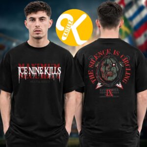 Ice Nine Kills Merch Summer Of Silence Nightmare On The Ninth Meat And Greet Two Sided Unisex T-Shirt