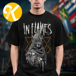 In Flames Merch European Tour 2026 Jester Horn Unisex T-Shirt