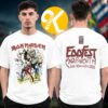 Iron Maiden Exclusive Tee EddFest 2026 Merch At Knebworth Park On July 10 11 2026 Eddie Head Black Two Sided Unisex T-Shirt Iron Maiden Exclusive Tee EddFest 2026 Merch At Knebworth Park On July 10 11 2026 Eddie Head Black Two Sided Unisex T-Shirt