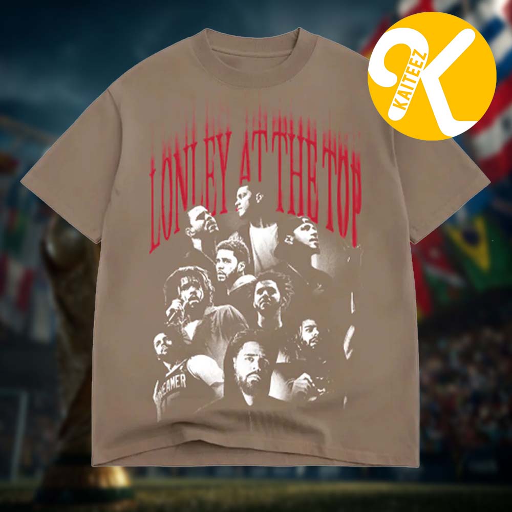 J Cole The Fall Off World Tour 2026 Merch Lonely At The Top Unisex T-Shirt J Cole The Fall Off World Tour 2026 Merch Lonely At The Top Unisex T-Shirt