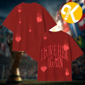 J Cole The Fall Off World Tour 2026 Merch Love Her Again Two Sided Unisex T-Shirt