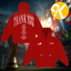 J Cole The Fall Off World Tour 2026 Merch Tour Staff Zipup Hoodie Shirt
