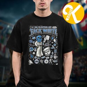 Jack White Chicago IL Event Poster At The Salt Shed Fairgrounds In Chicago IL On July 24 2026 Unisex T-Shirt