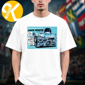 Jack White Clarkston MI Event Poster At Pine Knob Music Theatre In Clarkston MI On July 25 2026 Unisex T-Shirt
