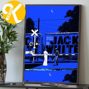 Jack White Event Poster At Champlain Valley Exposition In Esssex Junction YT On July 15 2026 Home Decor Poster Canvas