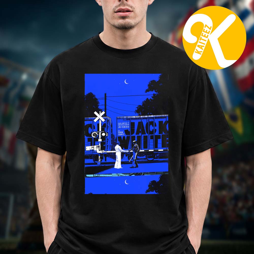 Jack White Event Poster At Champlain Valley Exposition In Esssex Junction YT On July 15 2026 Unisex T-Shirt Jack White Event Poster At Champlain Valley Exposition In Esssex Junction YT On July 15 2026 Unisex T-Shirt