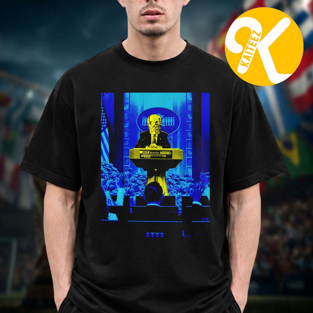 Jack White Event Poster At The Anthem In Washington DC On July 10 2026 Unisex T-Shirt Jack White Event Poster At The Anthem In Washington DC On July 10 2026 Unisex T-Shirt