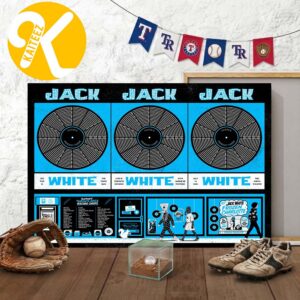 Jack White Event Poster Toronto ON At RBC Amphitheatre In Toronto ON On July 14 2026 Home Decor Poster Canvas