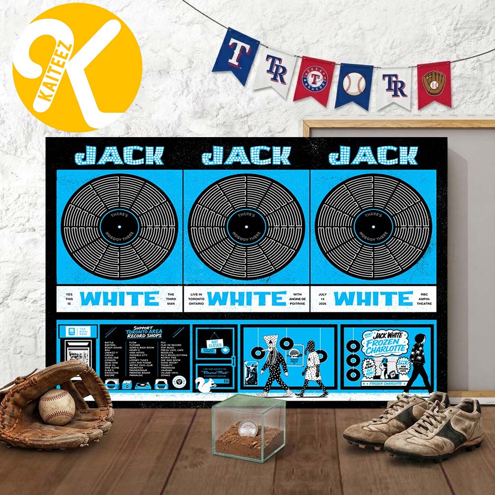 Jack White Event Poster Toronto ON At RBC Amphitheatre In Toronto ON On July 14 2026 Home Decor Poster Canvas Jack White Event Poster Toronto ON At RBC Amphitheatre In Toronto ON On July 14 2026 Home Decor Poster Canvas