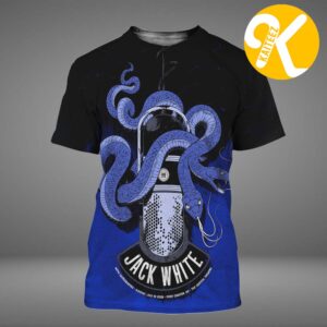 Jack White Port Chester NY Event Poster At The Capitol Theatre In Port Chester NY On July 19 2026 All Over Print Shirt