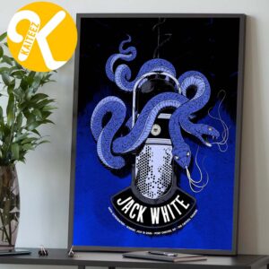 Jack White Port Chester NY Event Poster At The Capitol Theatre In Port Chester NY On July 19 2026 Home Decor Poster Canvas