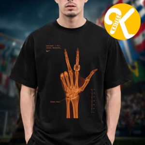 Jalen Brunson New York Knicks Wrist Surgery X-ray Unisex T-Shirt