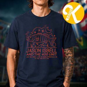 Jason Isbell And The 400 Unit Charlottesville VA Event Tee At Ting Pavilion In Charlotteville VA On June 26 2026 Unisex T-Shirt