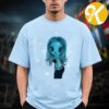 Karol G New Album No Me Arrepiento De Sentir Tanto Released On August 7 2026 Light Blue Unisex T-Shirt Karol G New Album No Me Arrepiento De Sentir Tanto Released On August 7 2026 Light Blue Unisex T-Shirt