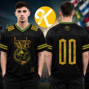 Lamp Of God Merch Gears Mesh Football Jersey