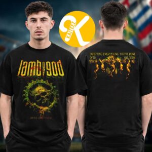 Lamp Of God Merch Gears Of Mortis Two Sided Unisex T-Shirt