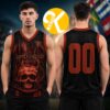 Lamp Of God Merch Skull Tower Basketball Jersey