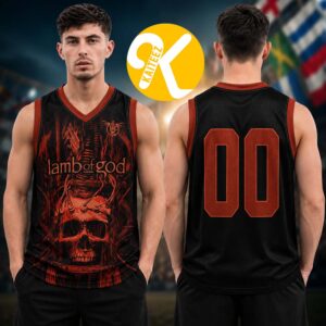 Lamp Of God Merch Skull Tower Basketball Jersey