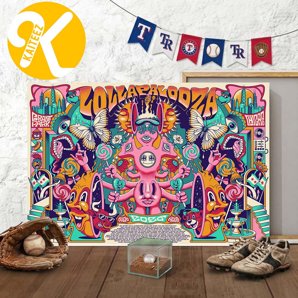 Lollapalooza Festival 2026 Event Poster Lanscape At Grant Park In Chicago IL On July 30 – Aug 2 2026 Line Up Home Decor Poster Canvas Lollapalooza Festival 2026 Event Poster Lanscape At Grant Park In Chicago IL On July 30 – Aug 2 2026 Line Up Home Decor Poster Canvas