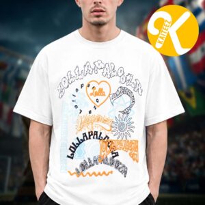 Lollapalooza Festival 2026 Event Tee At Grant Park In Chicago IL On July 30 – Aug 2 2026 Logo Stack Unisex T-Shirt