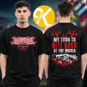 Lorna Shore War Machine Collection Merch Eagle My Turn Two Sided Unisex T-Shirt