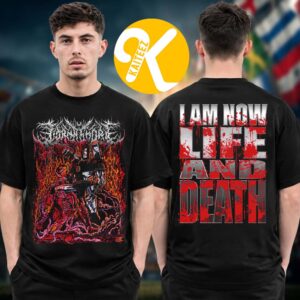 Lorna Shore War Machine Collection Merch Life And Death Two Sided Unisex T-Shirt