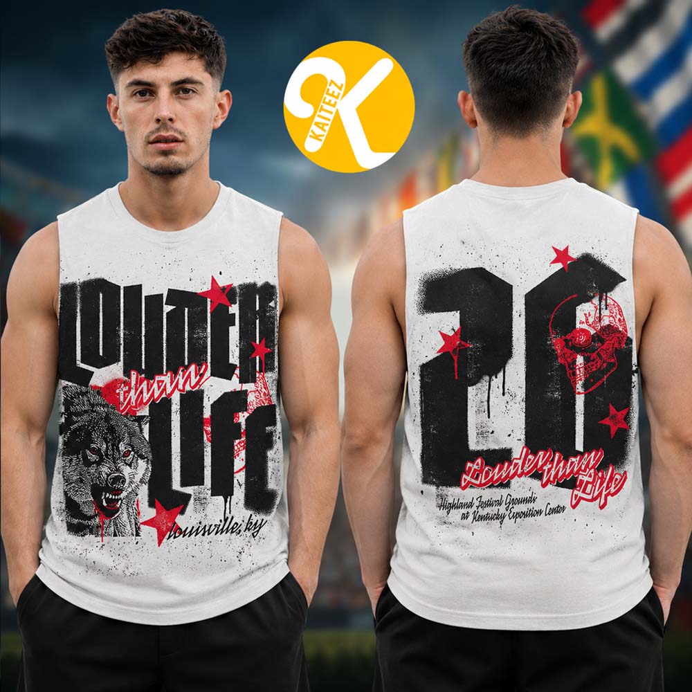Louder Than Life Festival 2026 Merch At Kentucky Expo Center In Louisville KY On September 17 18 19 20 2026 Overspray Unisex Tank Top Louder Than Life Festival 2026 Merch At Kentucky Expo Center In Louisville KY On September 17 18 19 20 2026 Overspray Unisex Tank Top