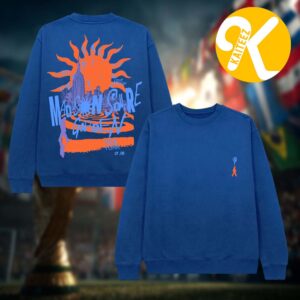 Louis Tomlinson Exclusive Madison Square Garden Merch How Did We Get Here Royal Blue Two Sided Unisex Sweater Shirt