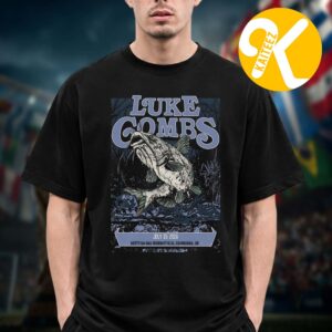 Luke Combs Edinburgh UK Exclusive Poster Night 2 At Scottish Gas Murrayfield In Edinburgh UK On July 25 2026 Unisex T-Shirt
