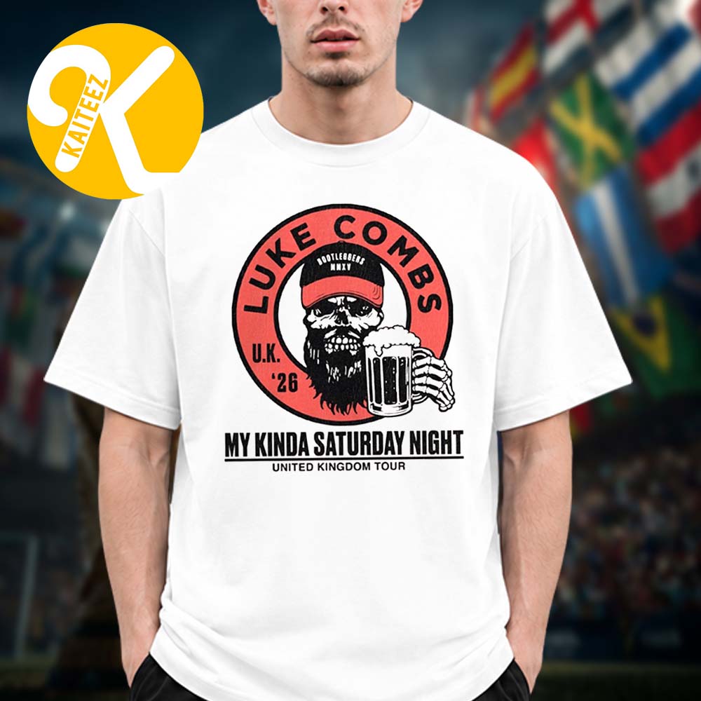 Luke Combs UK Event Tee Merch EU And UK My Kinda Saturday Night Tour 2026 Logo Unisex T-Shirt Luke Combs UK Event Tee Merch EU And UK My Kinda Saturday Night Tour 2026 Logo Unisex T-Shirt