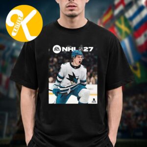 Macklin Celebrini NHL 27 Cover Athlete Unisex T-Shirt