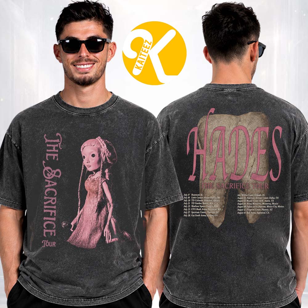Melanie Martinez Merch Hades The Sacrifice Tour 2026 Baby Doll Tour Dates Two Sided Unisex T-Shirt Melanie Martinez Merch Hades The Sacrifice Tour 2026 Baby Doll Tour Dates Two Sided Unisex T-Shirt